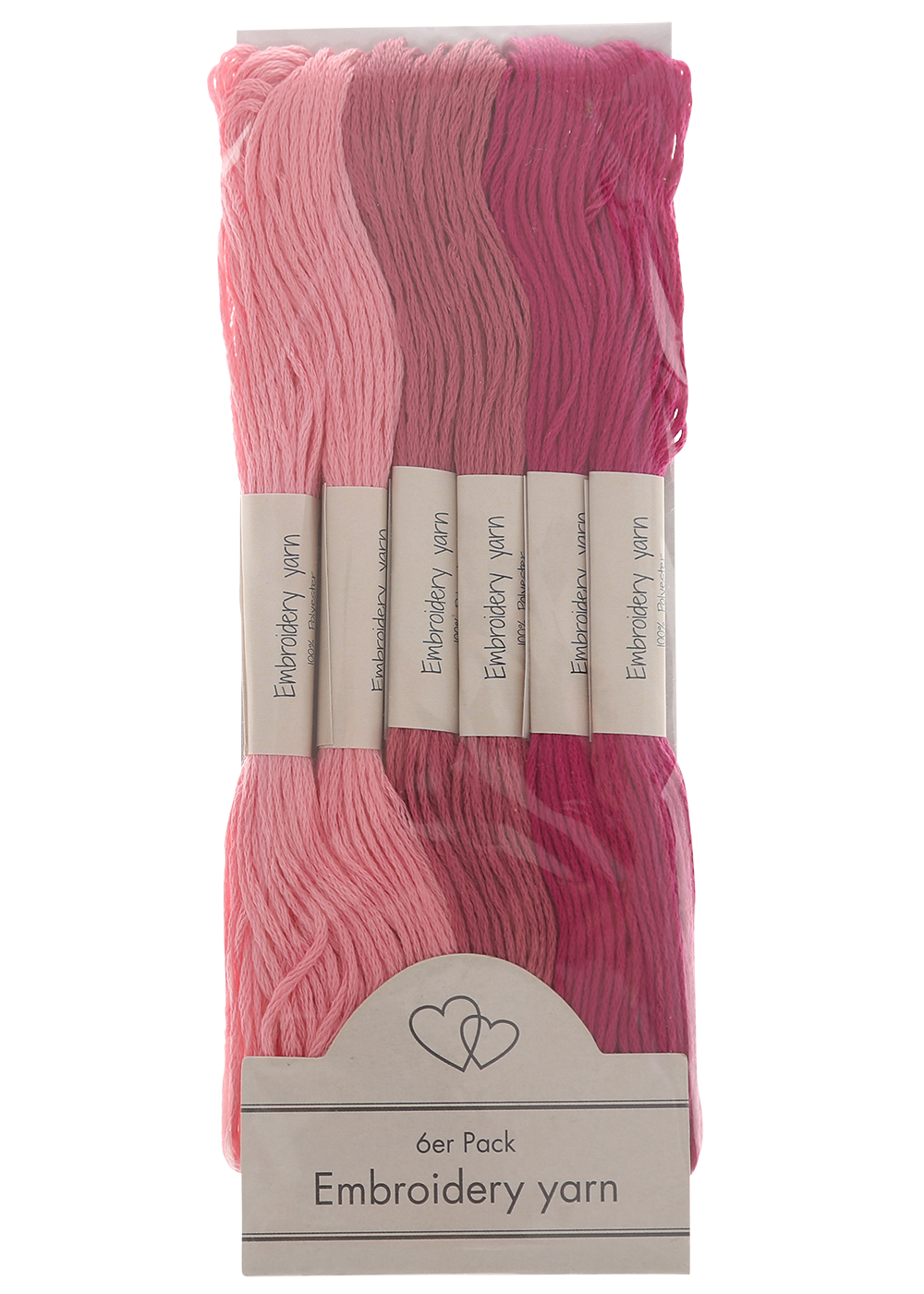 Embroidery yarn in brown colors  6pak  embroidery yarn  go handmade