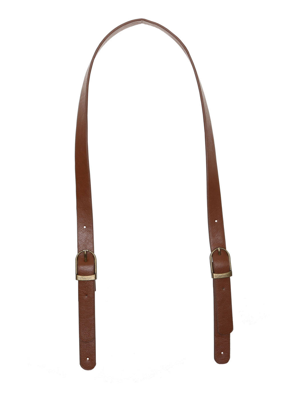 Handbag Handles Pu Leather Brown W Antique Buckle Rivets Handbag Handles Pu Leather Brown W Antique Buckle Rivets Fixing 80 Cm Shoulder Straps Go Handmade