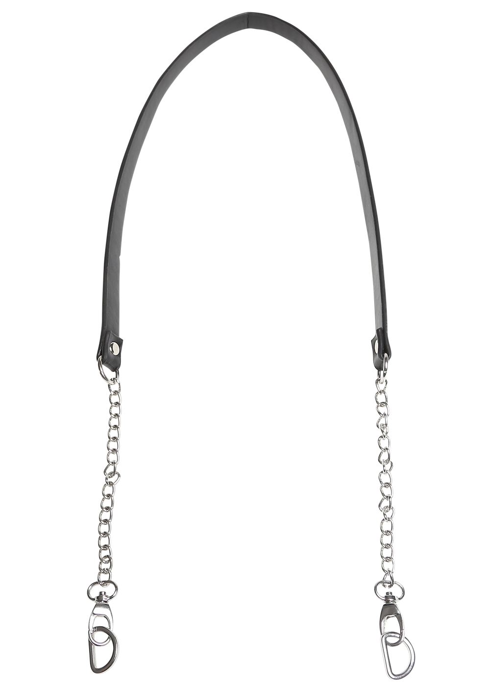 silver chain bag strap