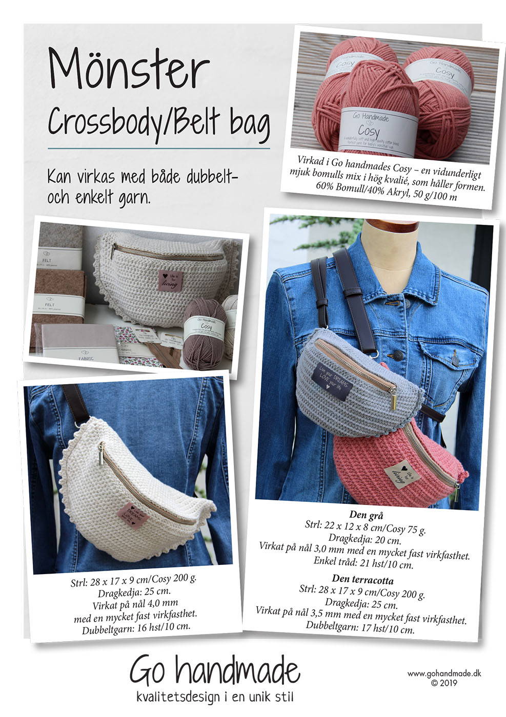 crochet belt bag