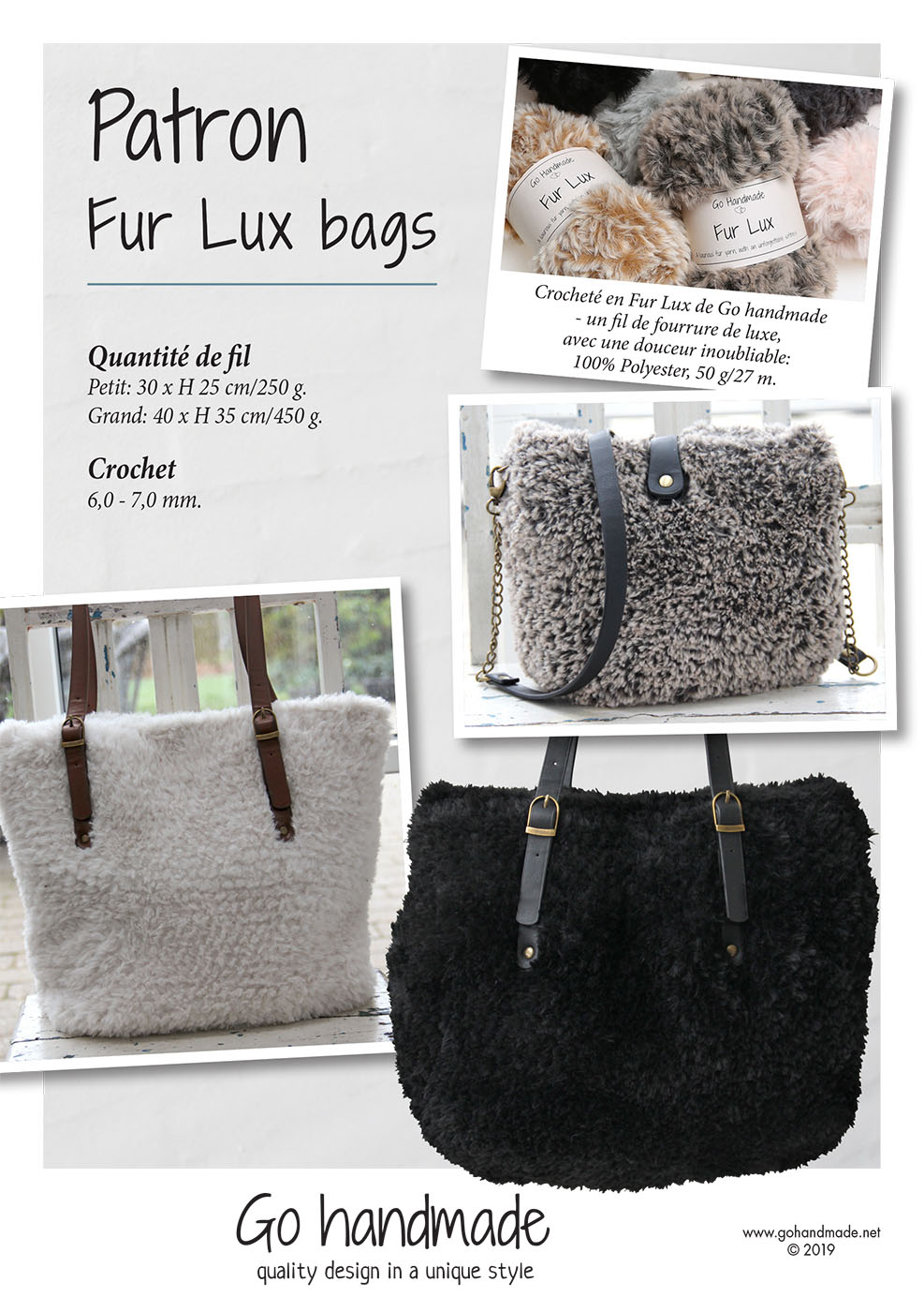 Fur Lux Bags Fr Handbags Go Handmade