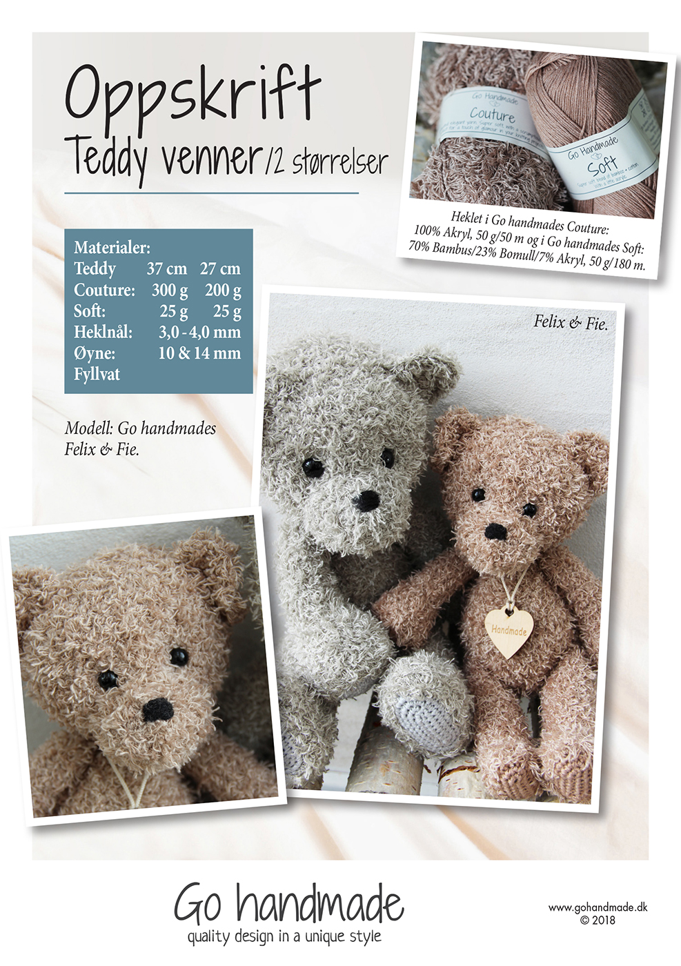 go handmade teddy