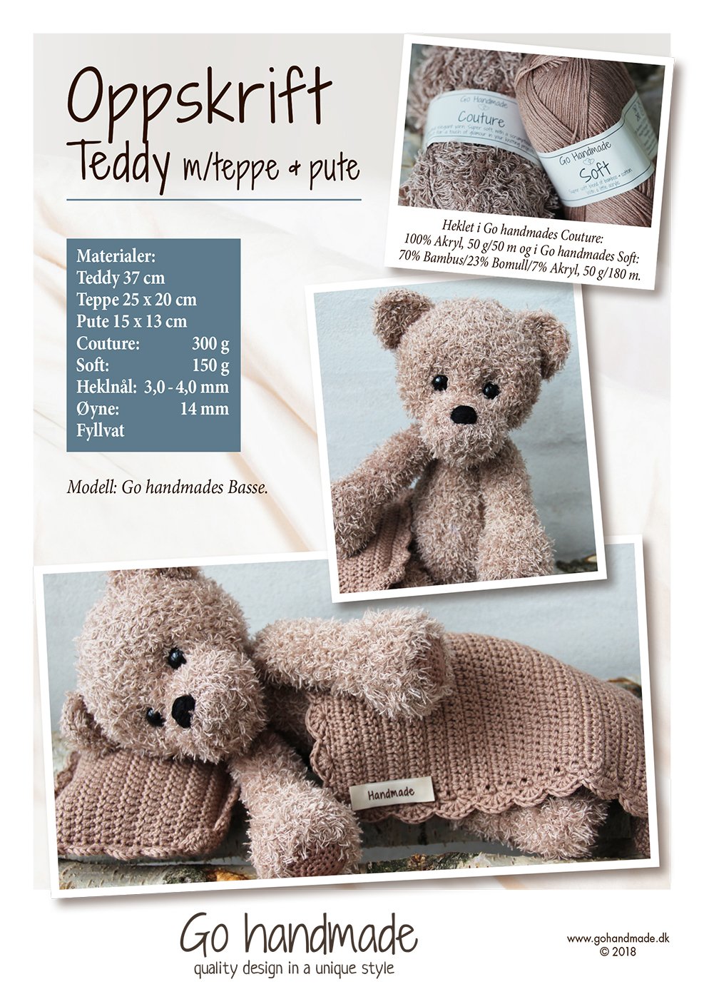 go handmade teddy